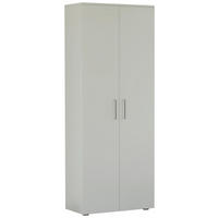 OMARA ZA ČEVLJE bela - črna/bela, Basics, kovina/umetna masa (80/200/38cm) - Moderano