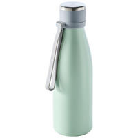 ISOLIERFLASCHE 0.55 l  - Hellgrau/Mintgrün, Trend, Kunststoff/Metall (7,3/24,5cm) - Homeware Profession.