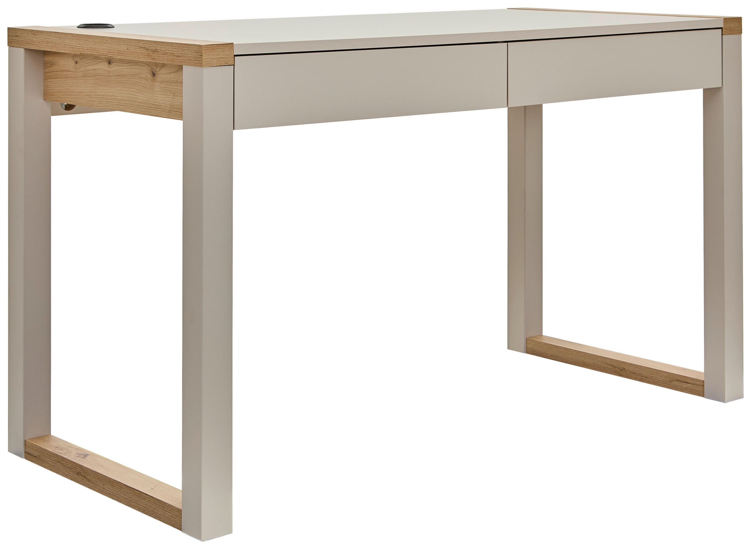SCHREIBTISCH 135/65/79,6 cm Kaschmir, Eiche Artisan  - Kaschmir/Eiche Artisan, KONVENTIONELL, Holzwerkstoff (135/65/79,6cm) - Novel
