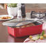 BRÄTER Aluminium 8,25 L - Klar/Transparent, Basics, Glas/Metall (34cm) - Schulte Ufer