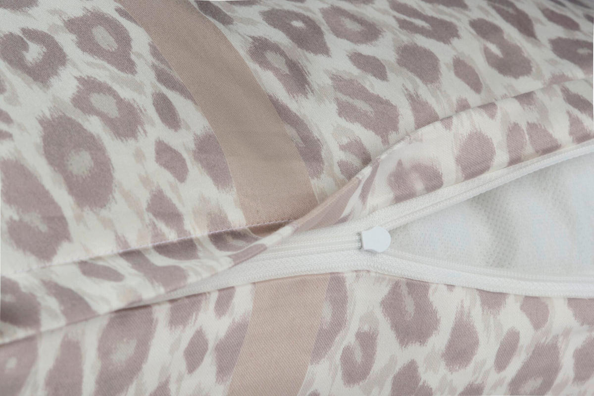 KOPFKISSENBEZUG Leo Stripe 80/40 cm  - Creme, Design, Textil (80/40cm) - Joop!