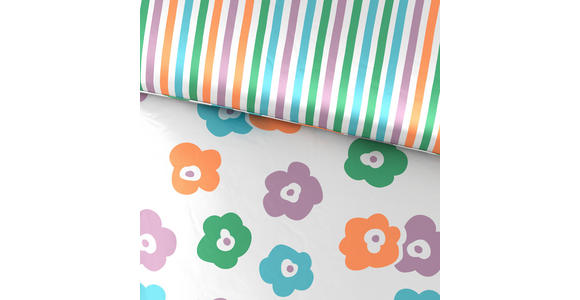 WENDEBETTWÄSCHE KASHMIRA Satin 140/200 cm - Multicolor, Trend, Textil (140/200cm) - Esposa