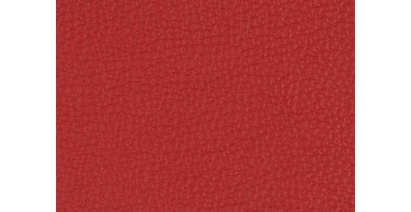 2-SITZER-SOFA Rot Echtleder  - Chromfarben/Rot, Design, Leder/Metall (172-226/83/96cm) - Dieter Knoll