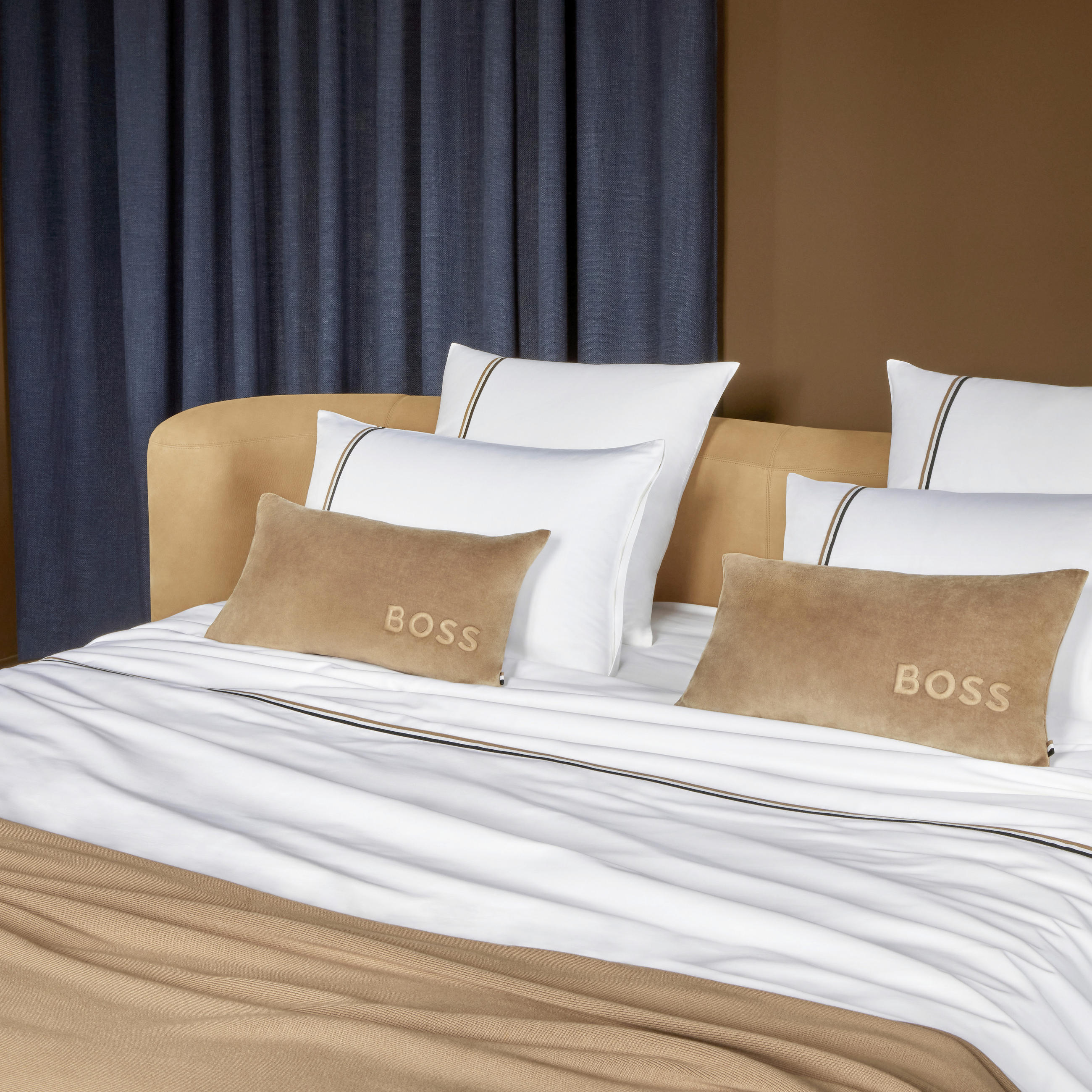 BETTWÄSCHE 140/200 cm  - Weiß, Design, Textil (140/200cm) - Hugo Boss