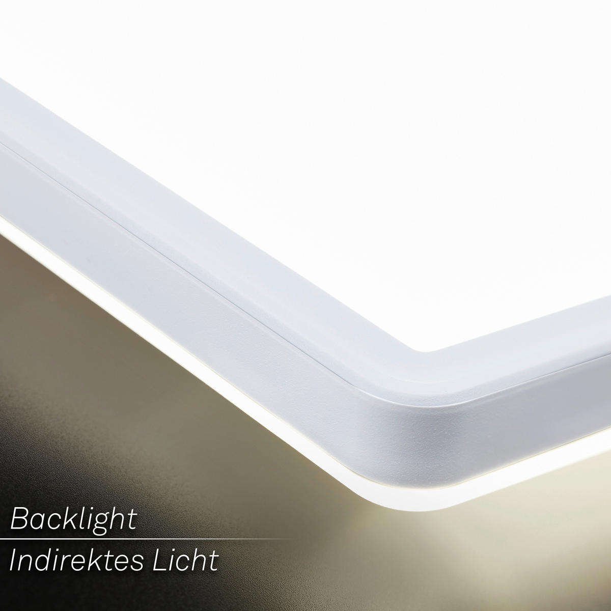 LED-PANEEL Slim 98/20/3 cm   - Weiß, Design, Kunststoff (98/20/3cm)