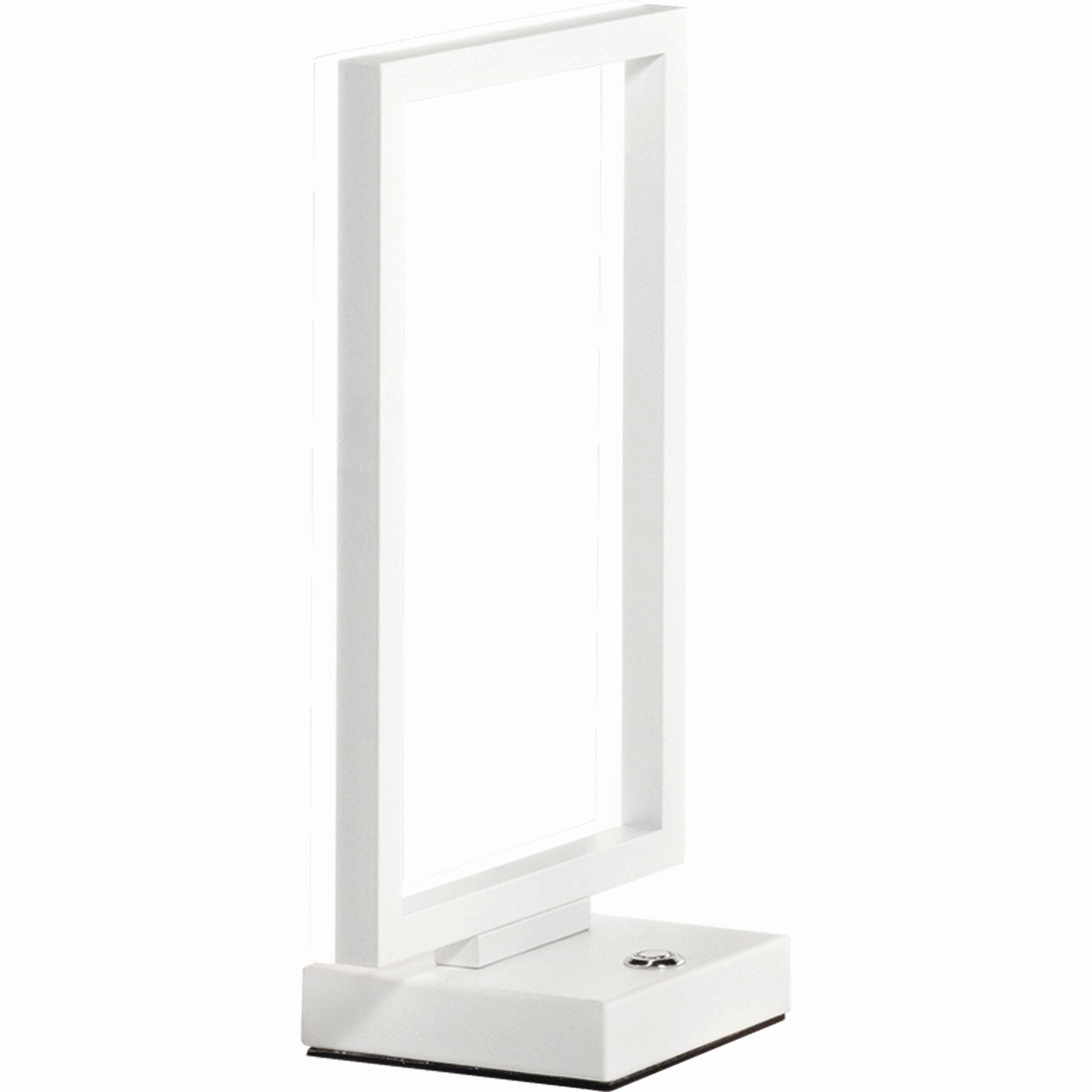 LED-TISCHLEUCHTE Bard 17/11/30 cm   - Weiß, Design, Kunststoff/Metall (17/11/30cm) - Fabas Luce