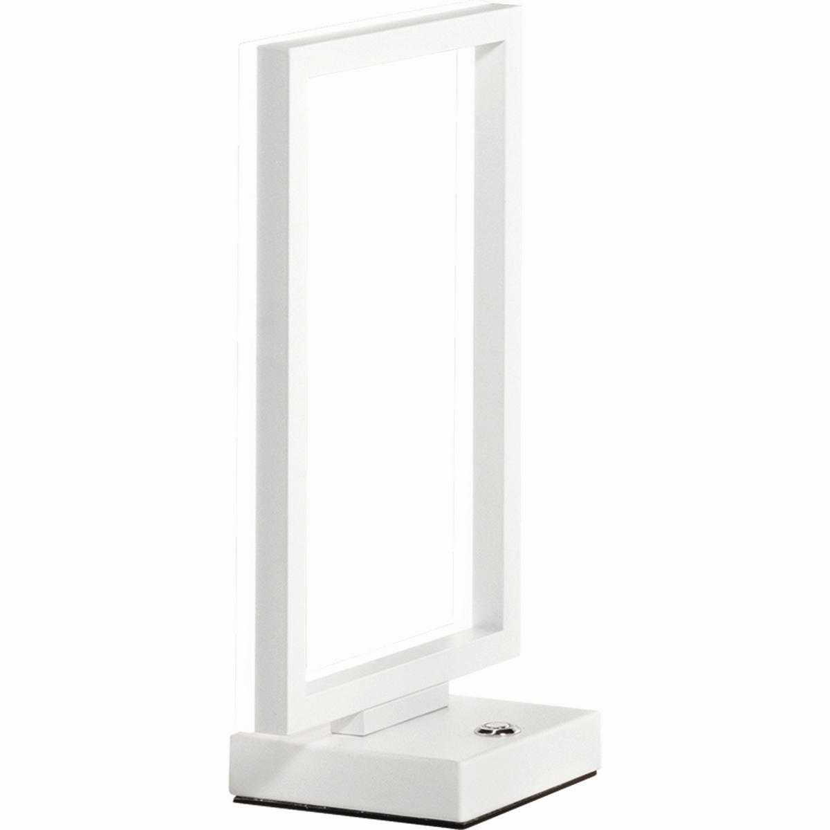 LED-TISCHLEUCHTE Bard 17/11/30 cm   - Weiß, Design, Kunststoff/Metall (17/11/30cm) - Fabas Luce