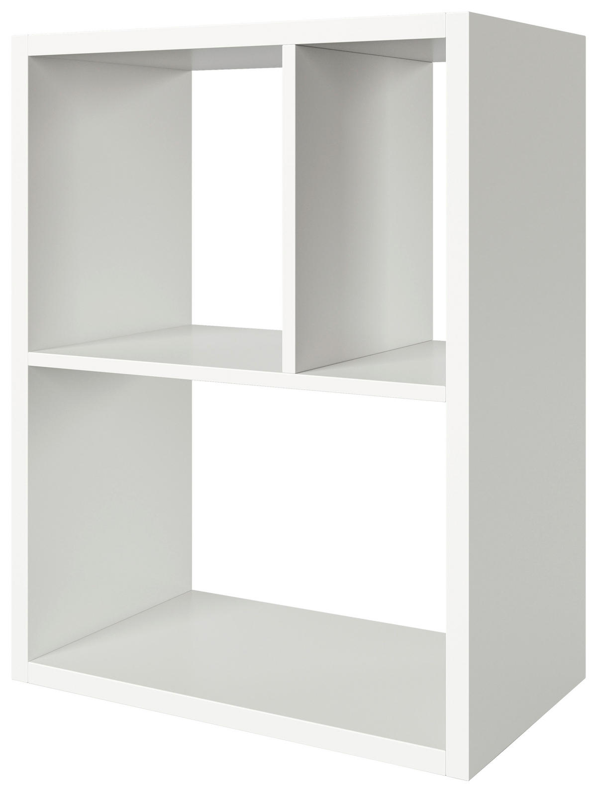REGAL Weiß  - Weiß, Basics, Holzwerkstoff (75/58/34cm) - MID.YOU