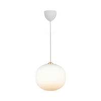 PENDELLEUCHTE Navone 20/18 cm  - Weiß, Design, Glas (20/18cm) - Nordlux