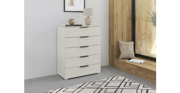 KOMMODE 80/100/42 cm in Champagner - Champagner/Graphitfarben, Trend, Holzwerkstoff/Metall (80/100/42cm) - Novel