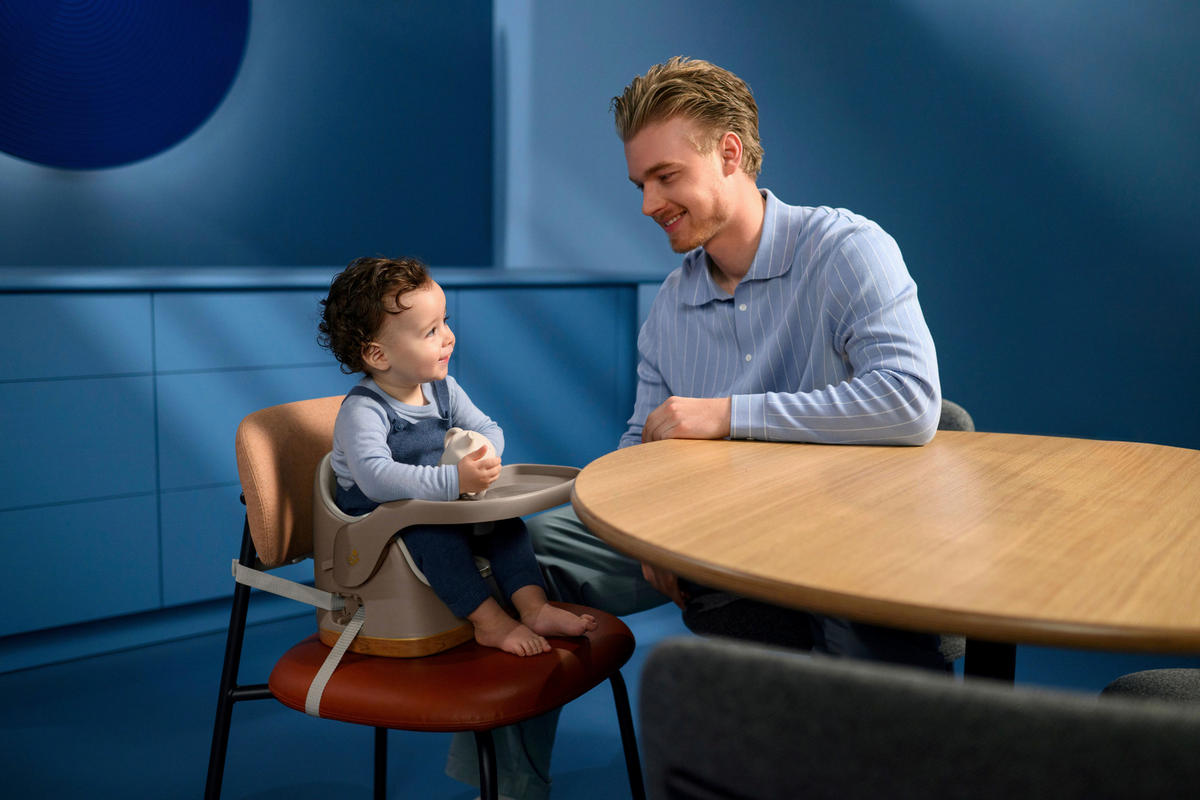 HOCHSTUHLSITZ Jay Plus  - Beige/Hellgrau, Basics, Kunststoff/Metall (31/27,3/21,9cm) - Maxi-Cosi