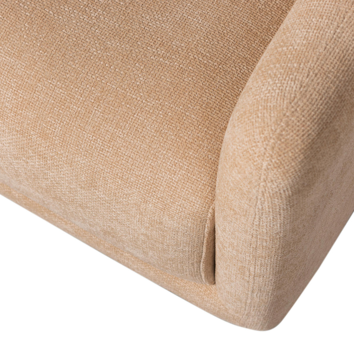 SESSEL in Chenille Naturfarben  - Naturfarben, Design, Textil (78/64/79cm) - Livetastic