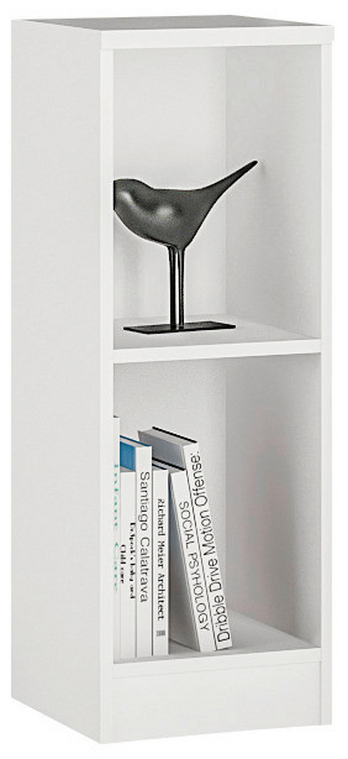 REGAL 30/80/35 cm bela  - bela, Design, leseni material (30/80/35cm) - Boxxx