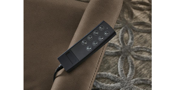 RELAXSESSEL in Leder Dunkelbraun  - Dunkelbraun/Schwarz, Design, Leder/Metall (76/110/86cm) - Dieter Knoll