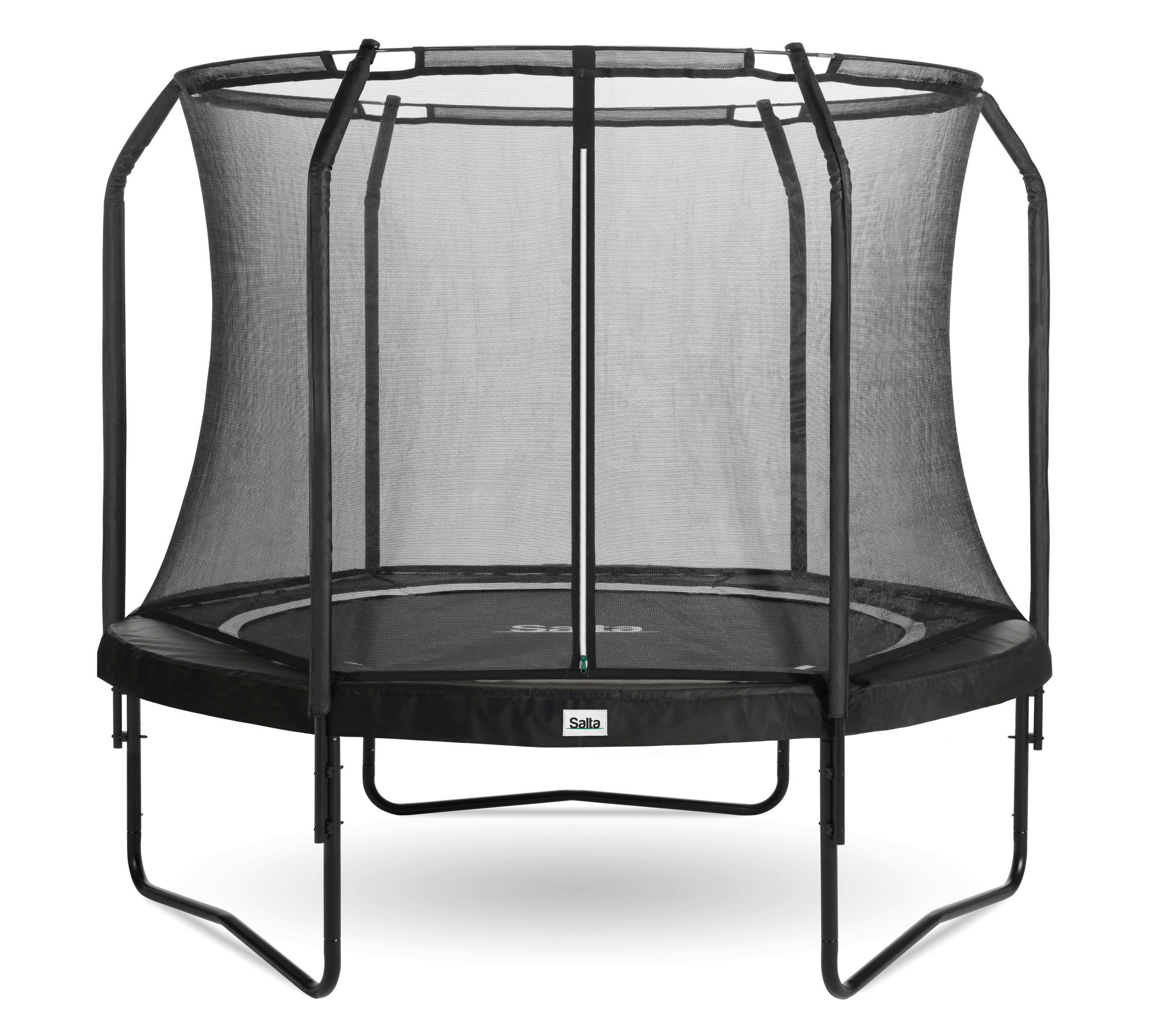 TRAMPOLIN  - Schwarz, KONVENTIONELL, Kunststoff/Metall (251/256cm) - Salta