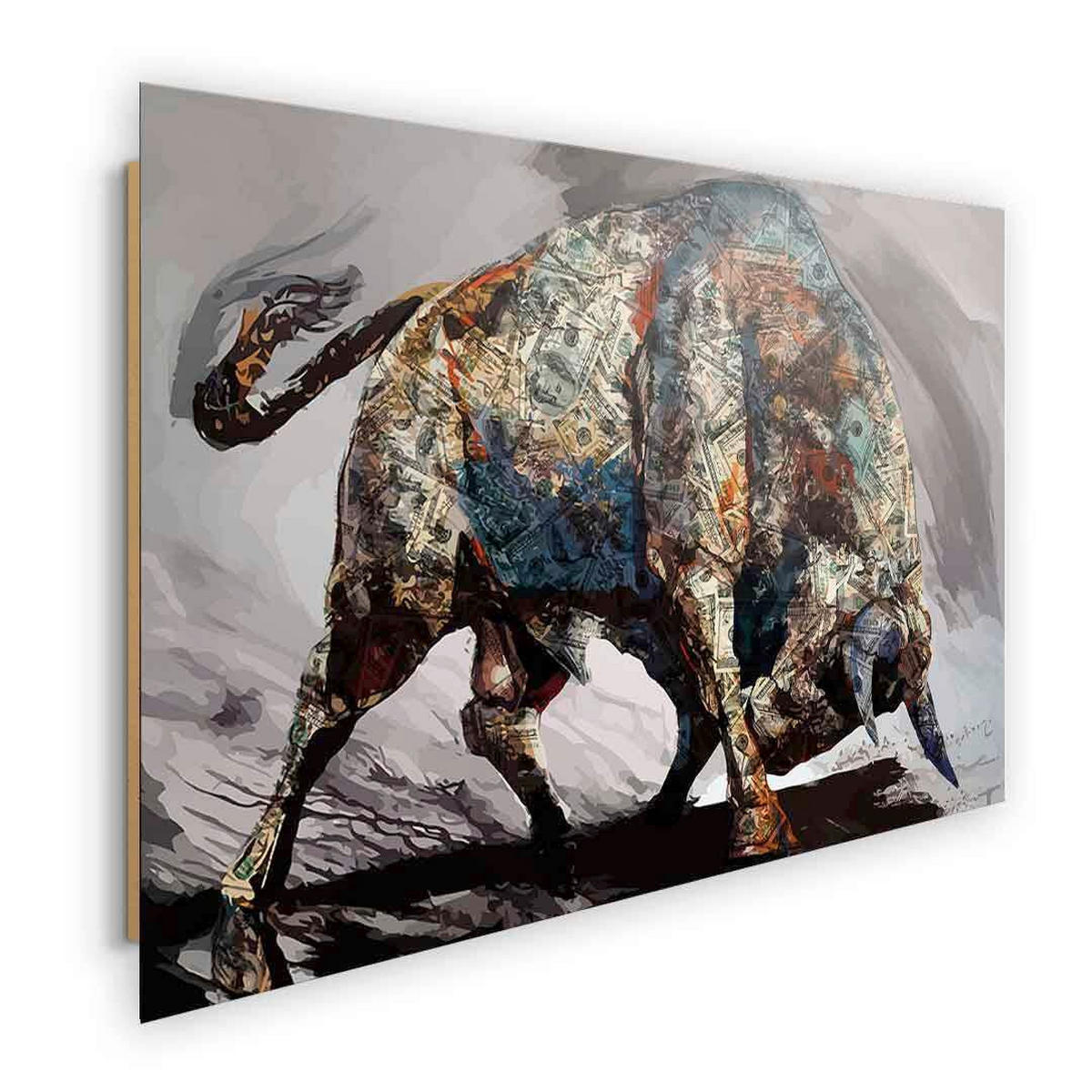 KUNSTDRUCK 116/78 cm  - Multicolor, Basics, Holz (116/78cm)