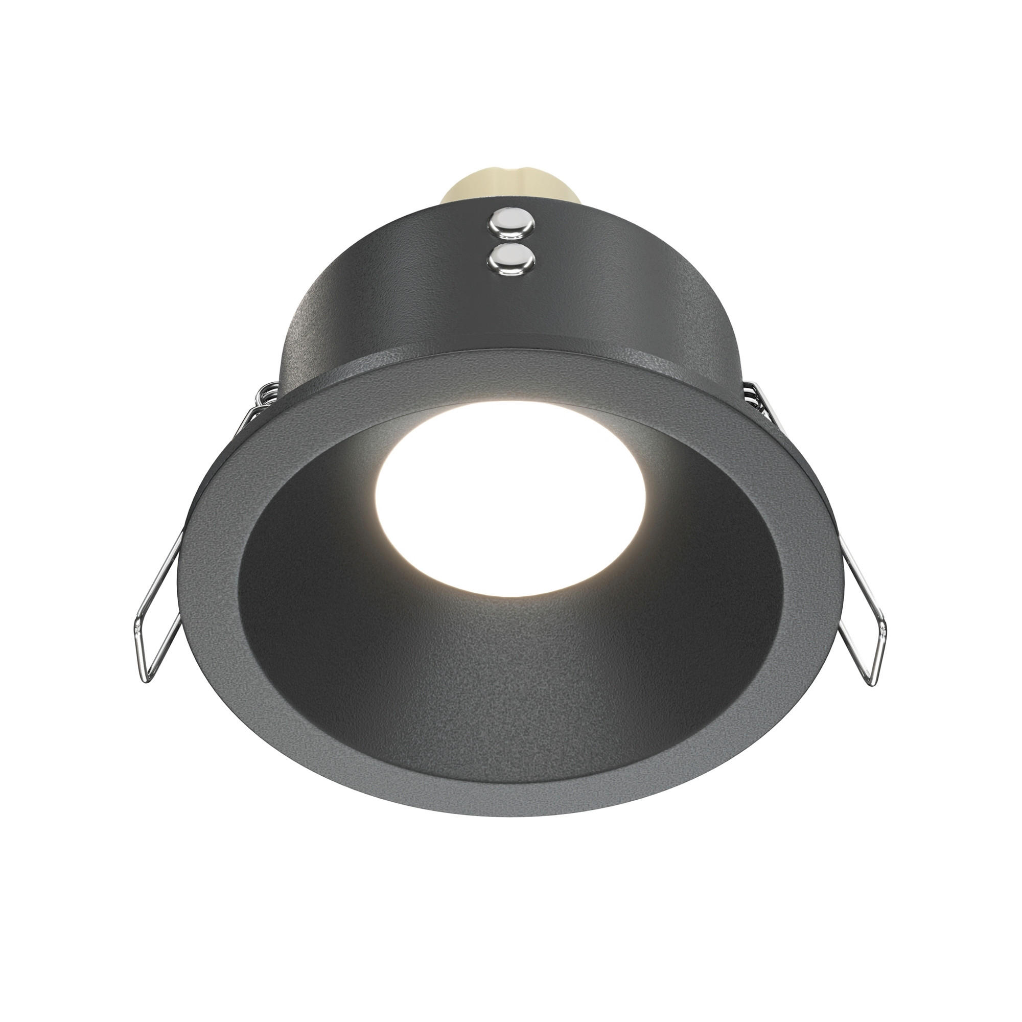 Maytoni Deckenleuchte Downlight Schwarz 4.5 cm
