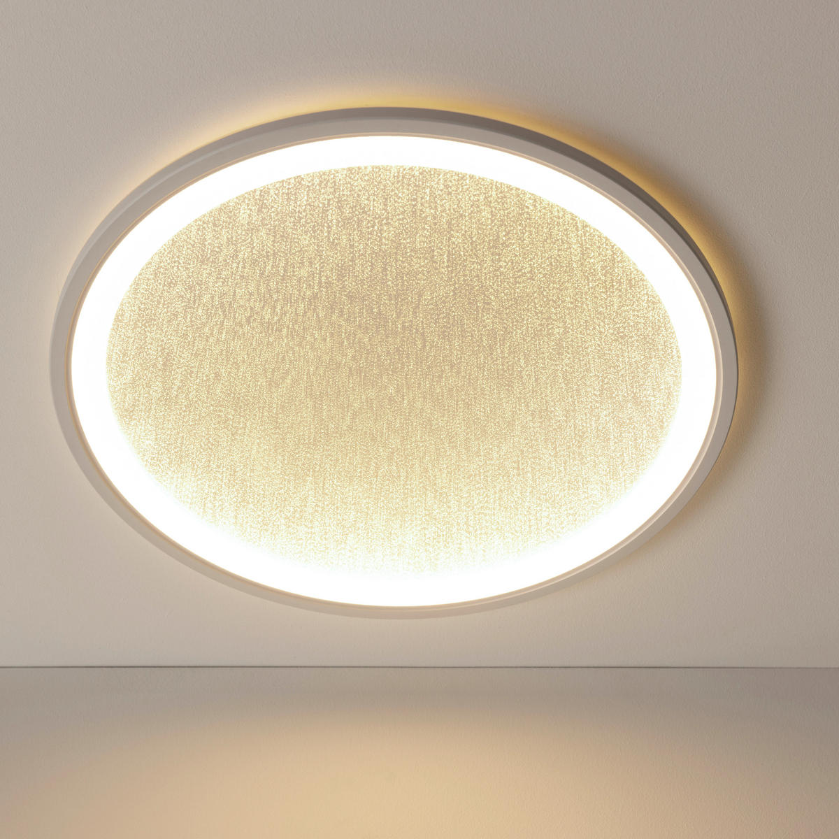 LED-DECKENLEUCHTE 42/2,5 cm   - Weiß, LIFESTYLE, Kunststoff (42/2,5cm) - Brilliant