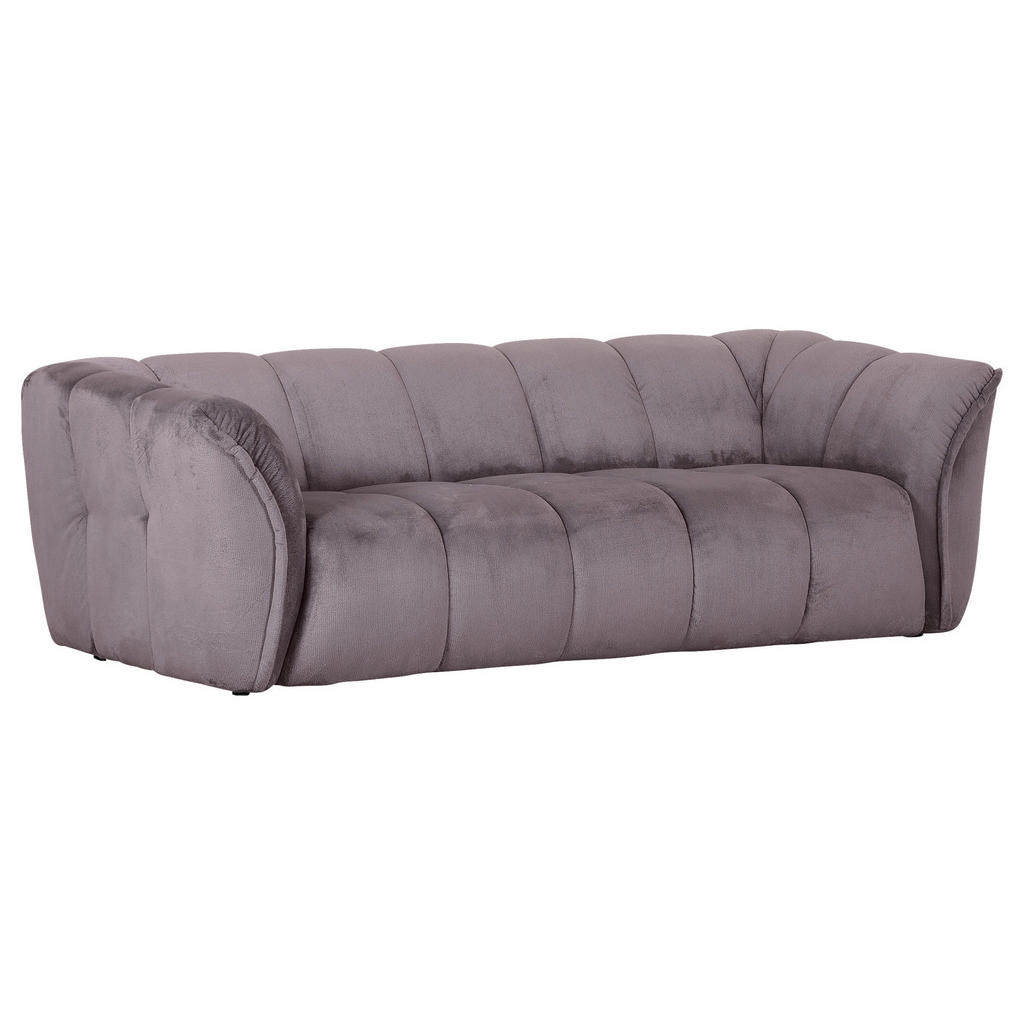 Thumbnail - Carryhome Bigsofa, Grau, Textil, 2-3-Sitzer, 220x67x106 cm, Rücken echt, Wohnzimmer, Sofas & Couches, Sofas, Bigsofas