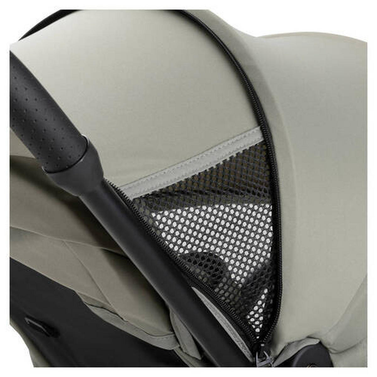 BUGGY TRAVEL N CARE PLUS  - Schwarz/Olivgrün, Basics, Metall (81/51,5/105cm) - Hauck