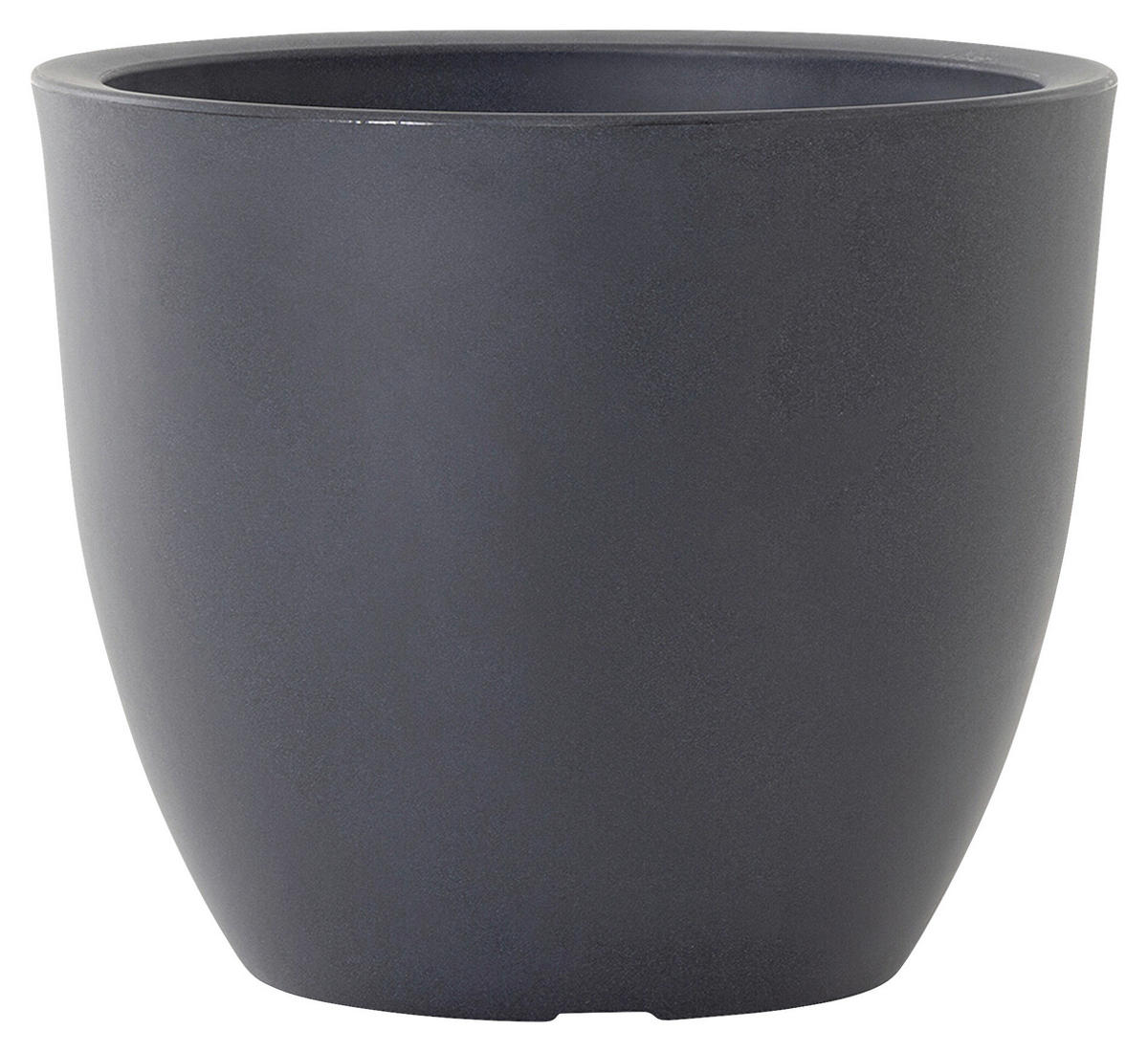 PFLANZENTOPF   - Anthrazit, Basics, Kunststoff (45/36cm) - Siena Garden