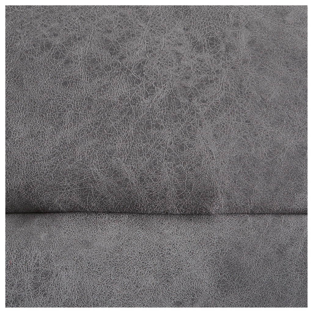 Thumbnail - Carryhome Ecksofa, Dunkelgrau, Textil, 5-Sitzer, Ottomane rechts, L-Form, 284x176 cm, Typenauswahl, Fußauswahl, Lederaus...
