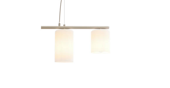 HÄNGELEUCHTE 80/12/120 cm  - Sandfarben, Trend, Glas/Metall (80/12/120cm) - Novel