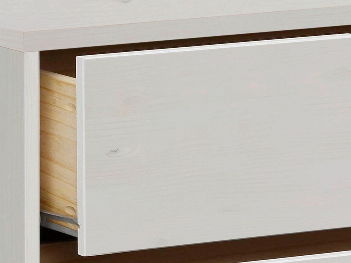 KOMMODE POZNAN, 76/75/39 cm, 3 Schublade(n)  - Weiß, Design, Holz/Holzwerkstoff (76/75/39cm) - Livetastic