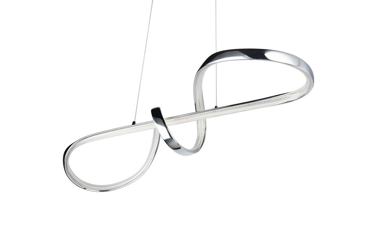 LED VISILICA     81/150/46 cm   - boja hroma, Dizajnerski, metal (81/150/46cm)