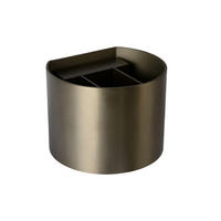 LED-WANDLEUCHTE 11/13/9.7 cm   - Cappuccino, Design, Metall (11/13/9.7cm) - Lucide