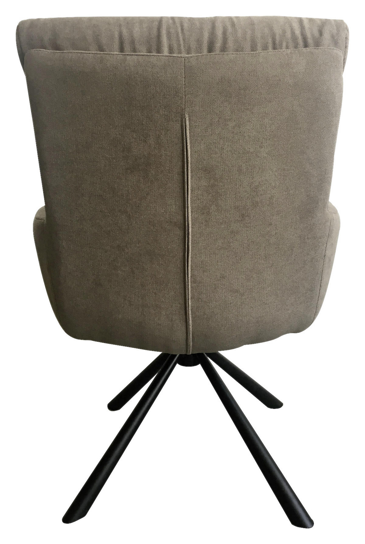 MID.YOU Armlehnstuhl (drehbar) in Grau 