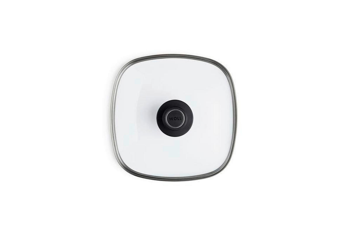 TOPFDECKEL   - Basics, Glas (24,9/24,9/7,3cm) - WOLL
