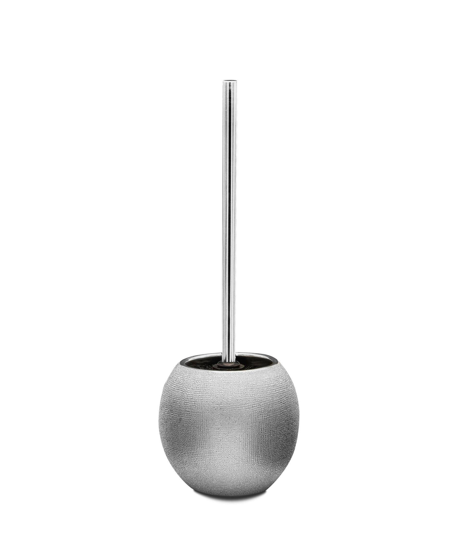 WC-BÜRSTE in Metall  Kunststoff   - Basics, Kunststoff/Metall (12,2/35/12,2cm) - Sadena