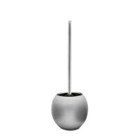 WC-BÜRSTE in Metall  Kunststoff   - Basics, Kunststoff/Metall (12,2/35/12,2cm) - Sadena