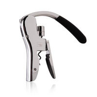 OTVARAČ ZA BOCE  - srebrne boje/crna, Basics, metal/plastika (12.6/18.5/3.6cm) - Vacu Vin