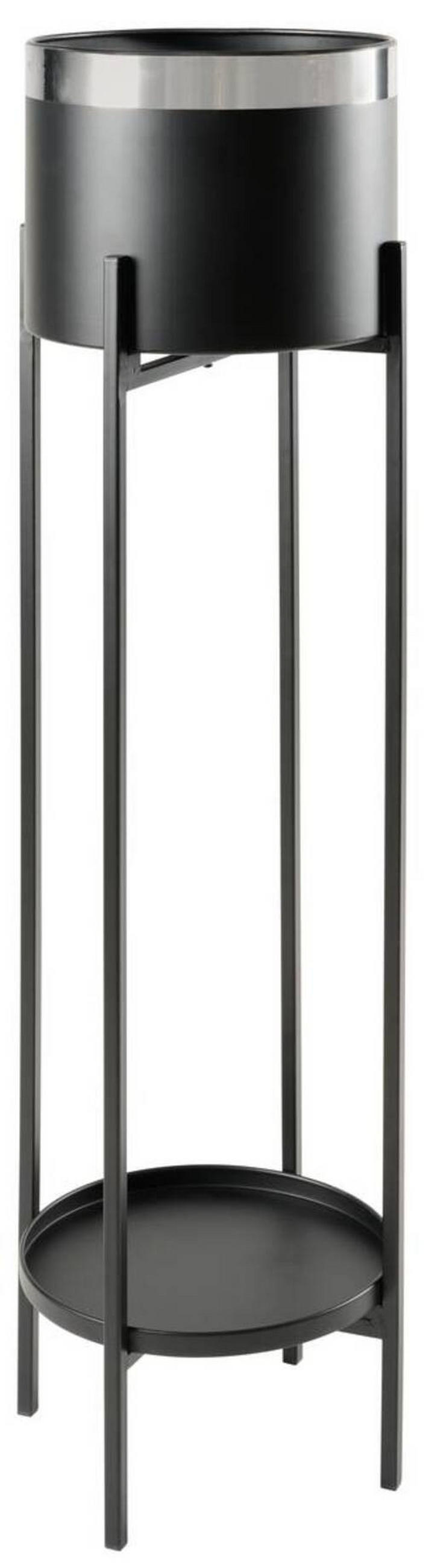 VIRÁGKASPÓ 28,5/110 cm  - ezüstszínű, Trend, fém (28,5/110cm) - Ambia Home