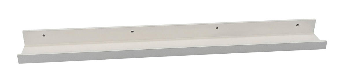 DEKOWANDREGAL Weiß  - Weiß, Basics, Holzwerkstoff (80/9/5cm) - Monee