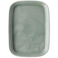 PLATTE MOSS GREEN  - Dunkelgrün, Basics, Keramik (33,3/24,5/3,1cm) - Thomas