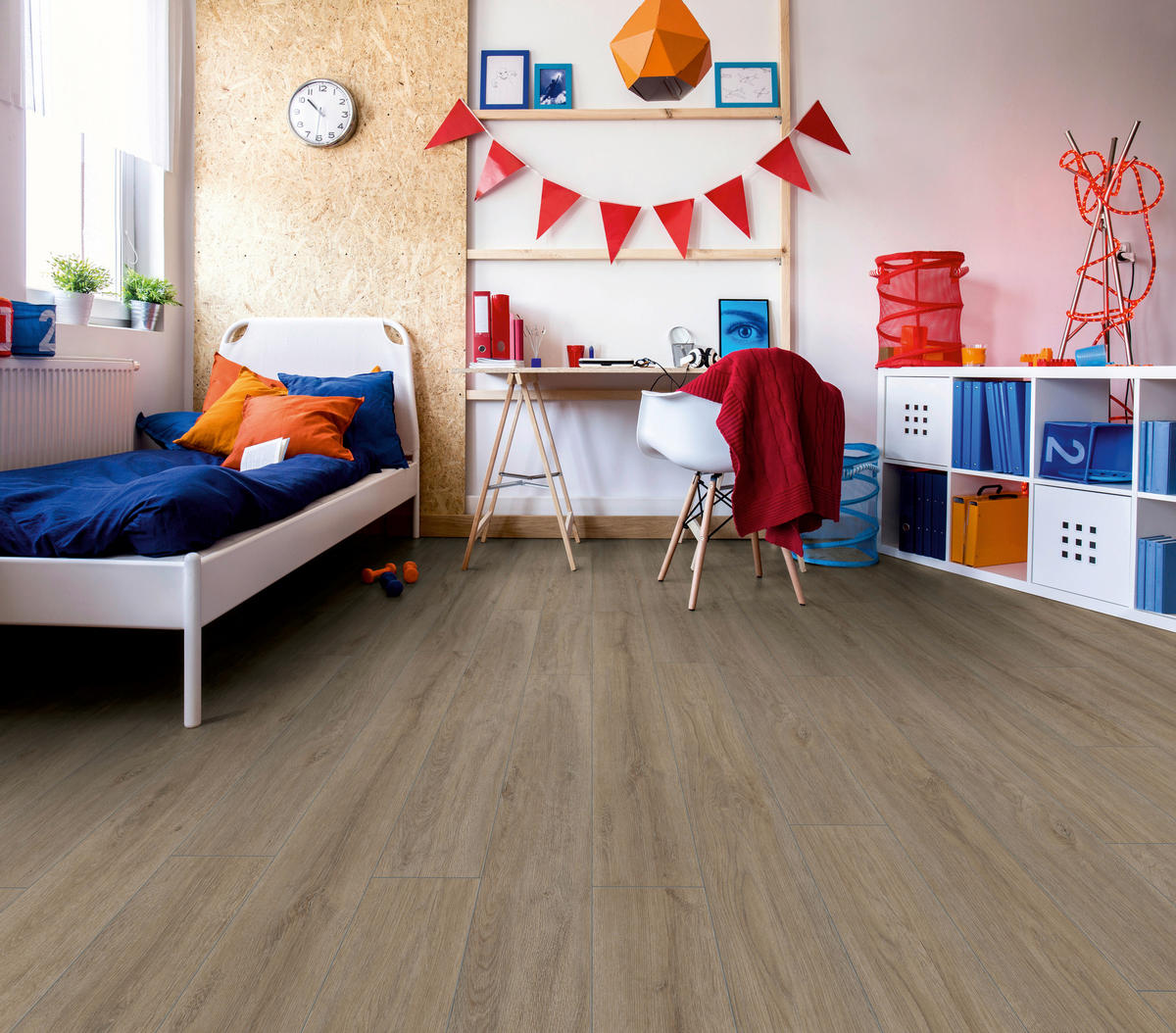 LAMINATBODEN Superior Advanced  - Eichefarben, KONVENTIONELL, Holz (138.0/19.3/0.8cm)