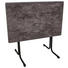 GARTENKLAPPTISCH 110/70/71 cm - Anthrazit, Design, Kunststoff/Metall (110/70/71cm) GARTENKLAPPTISCH 110/70/71 cm - Anthrazit, Design, Kunststoff/Metall (110/70/71cm)