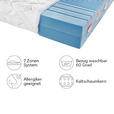 KALTSCHAUMMATRATZE 160/200 cm  - Weiß, Basics, Textil (160/200cm) - Sleeptex