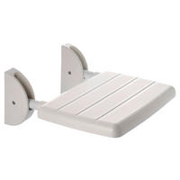 DUSCHHOCKER - Weiß, Basics, Kunststoff/Metall (36/25/0cm) - Sadena