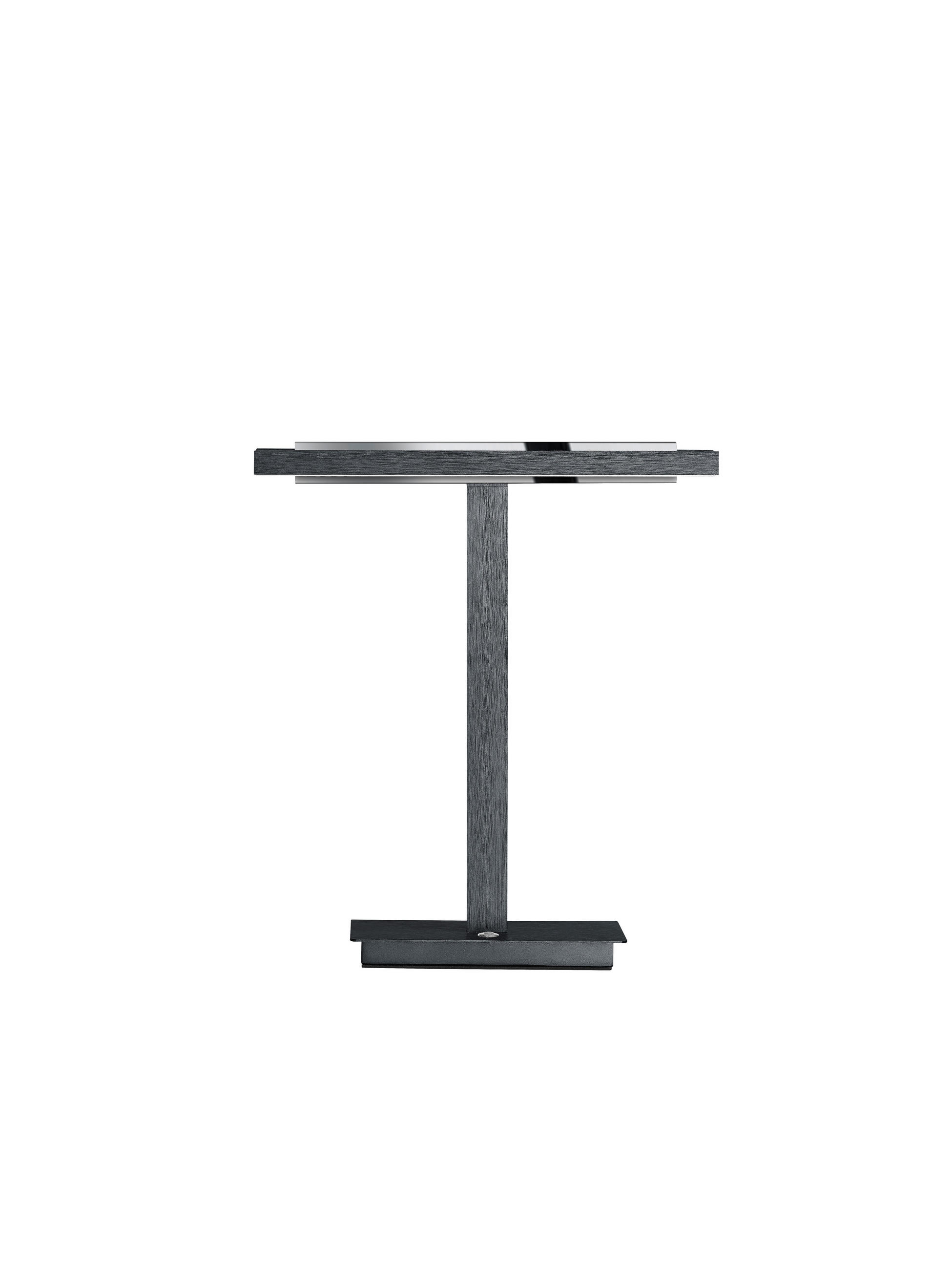 LED-TISCHLEUCHTE - Anthrazit, Design, Metall (40.5/17.5/40cm) - Hell