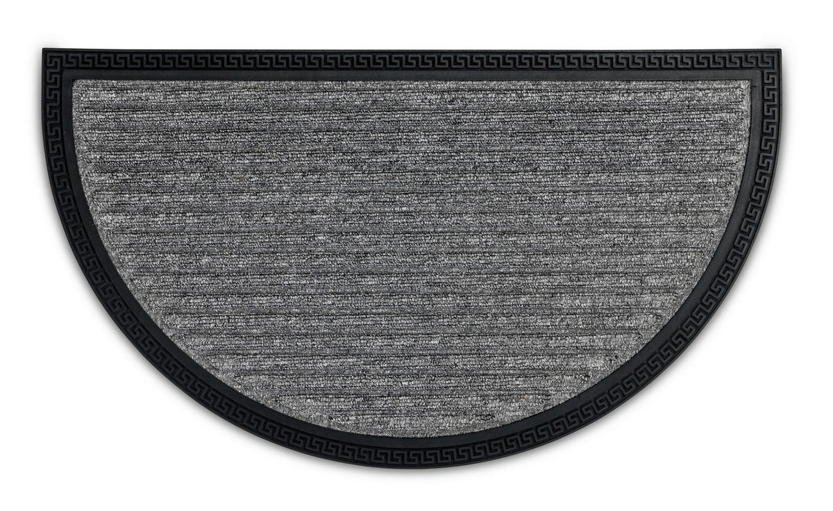 FUßMATTE 40/70 cm Border Star  - Grau, KONVENTIONELL, Textil (40/70cm) - Esposa