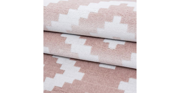 WEBTEPPICH 80/150 cm Plus Pink Pink  - Pink, KONVENTIONELL, Textil (80/150cm) - Novel