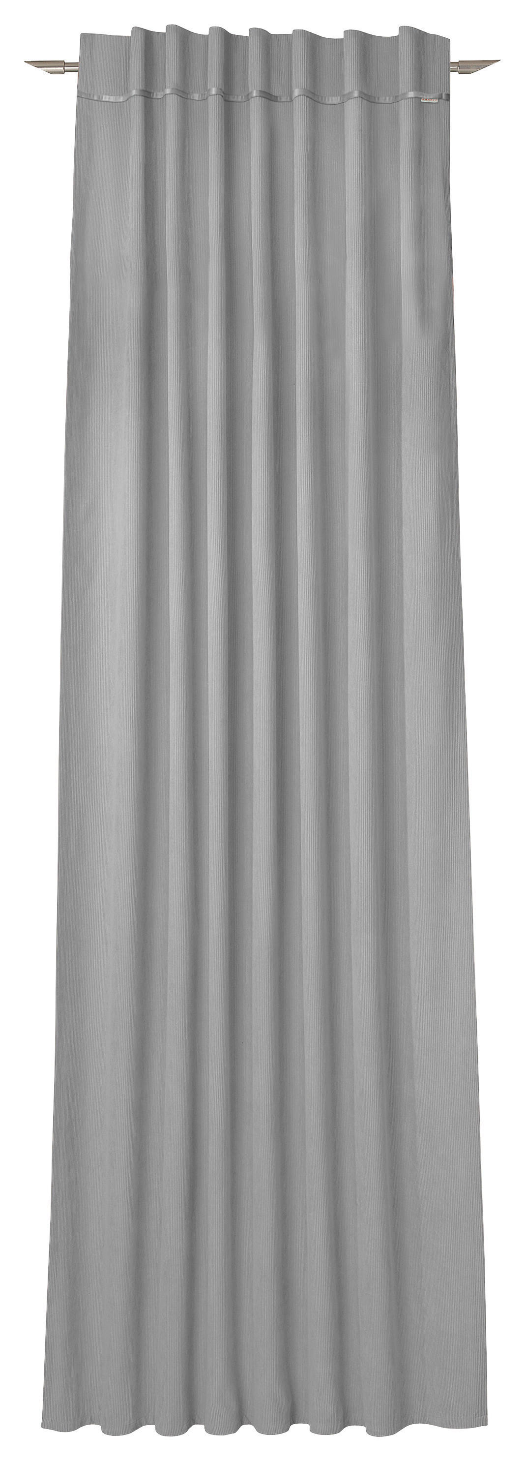 VORHANGSCHAL blickdicht 130/250 cm   - Grau, Design, Textil (130/250cm) - Esprit