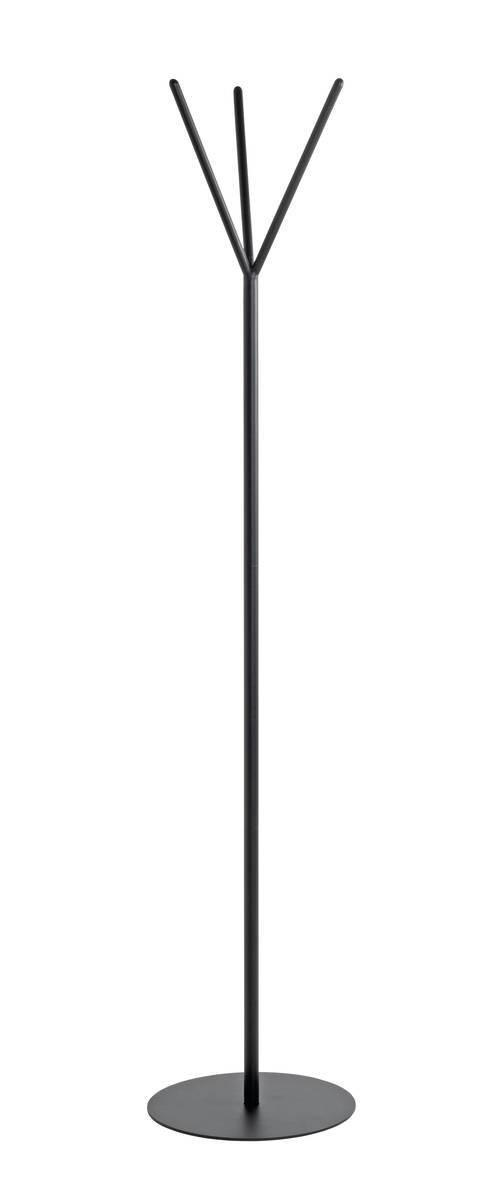 ŠATNÍ STOJAN - černá, Design, kov (35/173/35cm)