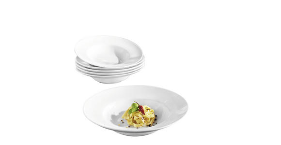 PASTATELLER 27 cm - Weiß, Basics, Keramik (27cm) - Boxxx