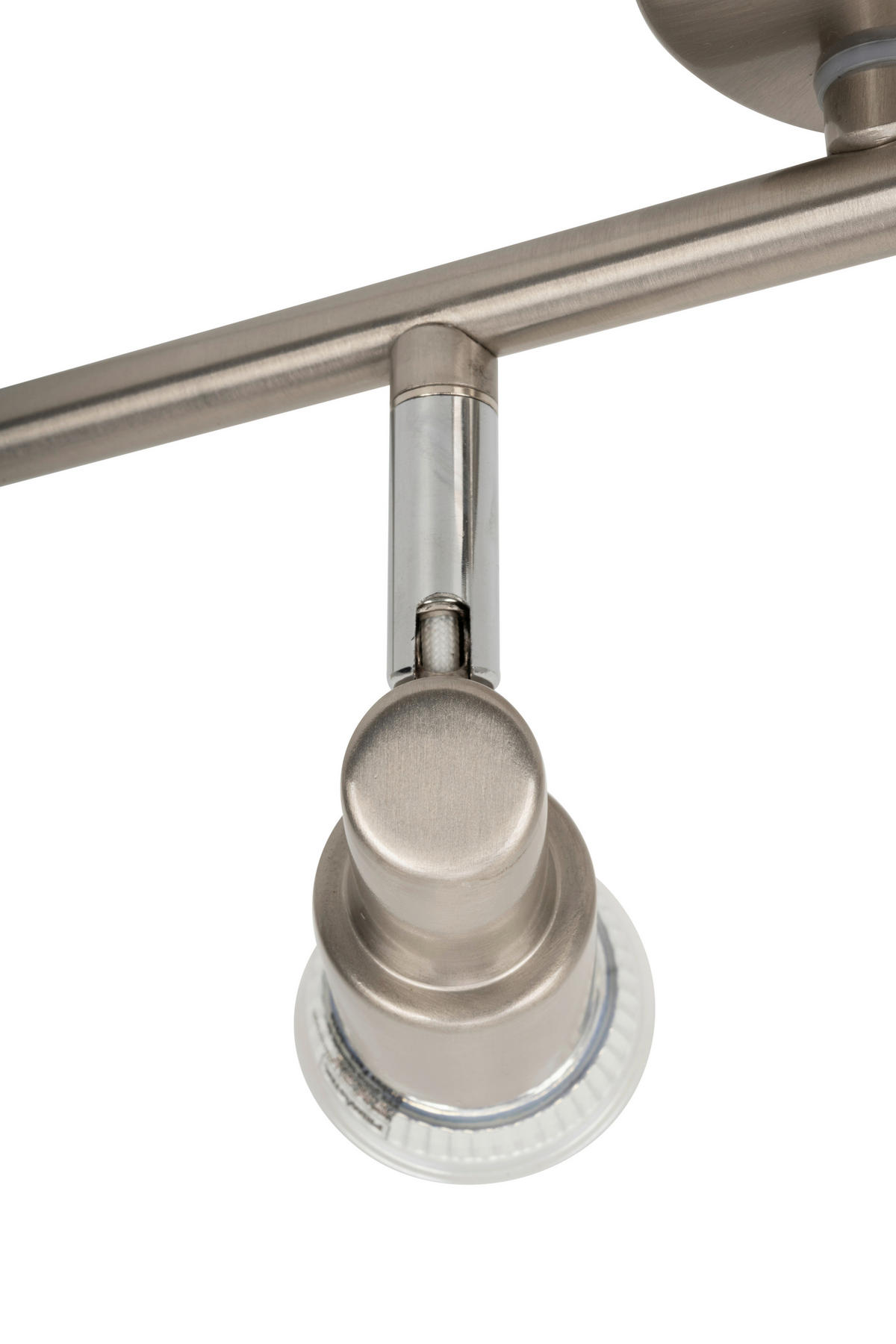 LED-STRAHLER Kevin 70,5/9/12,6 cm  - Nickelfarben, Basics, Metall (70,5/9/12,6cm) - Boxxx