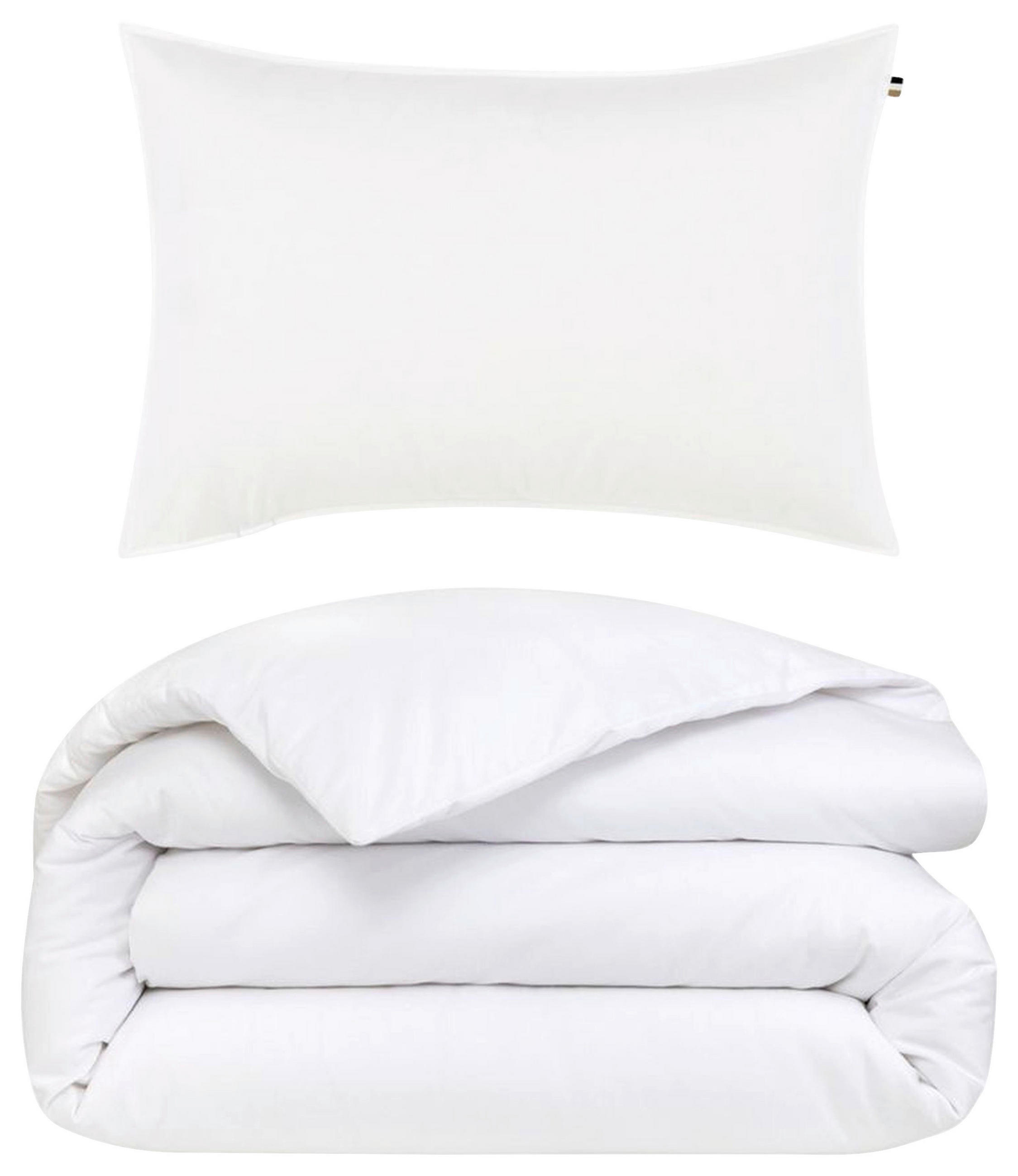 BETTWÄSCHE 140/200 cm  - Weiß, Design, Textil (140/200cm) - Hugo Boss